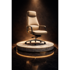 OMEGA Premium High Back Executive Office Chair with Headrest 